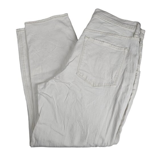 J.Crew Womens High-Rise Straight Jeans Premium Edition Re-Imagined White Size 31 - Picture 16 of 16
